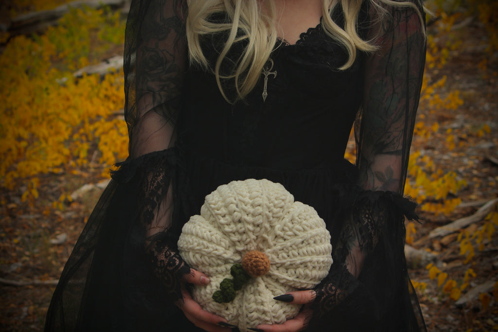 natural pumpkin pillow