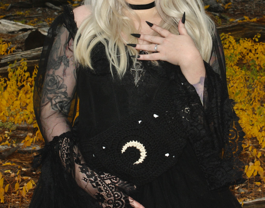 dark night crossbody bag