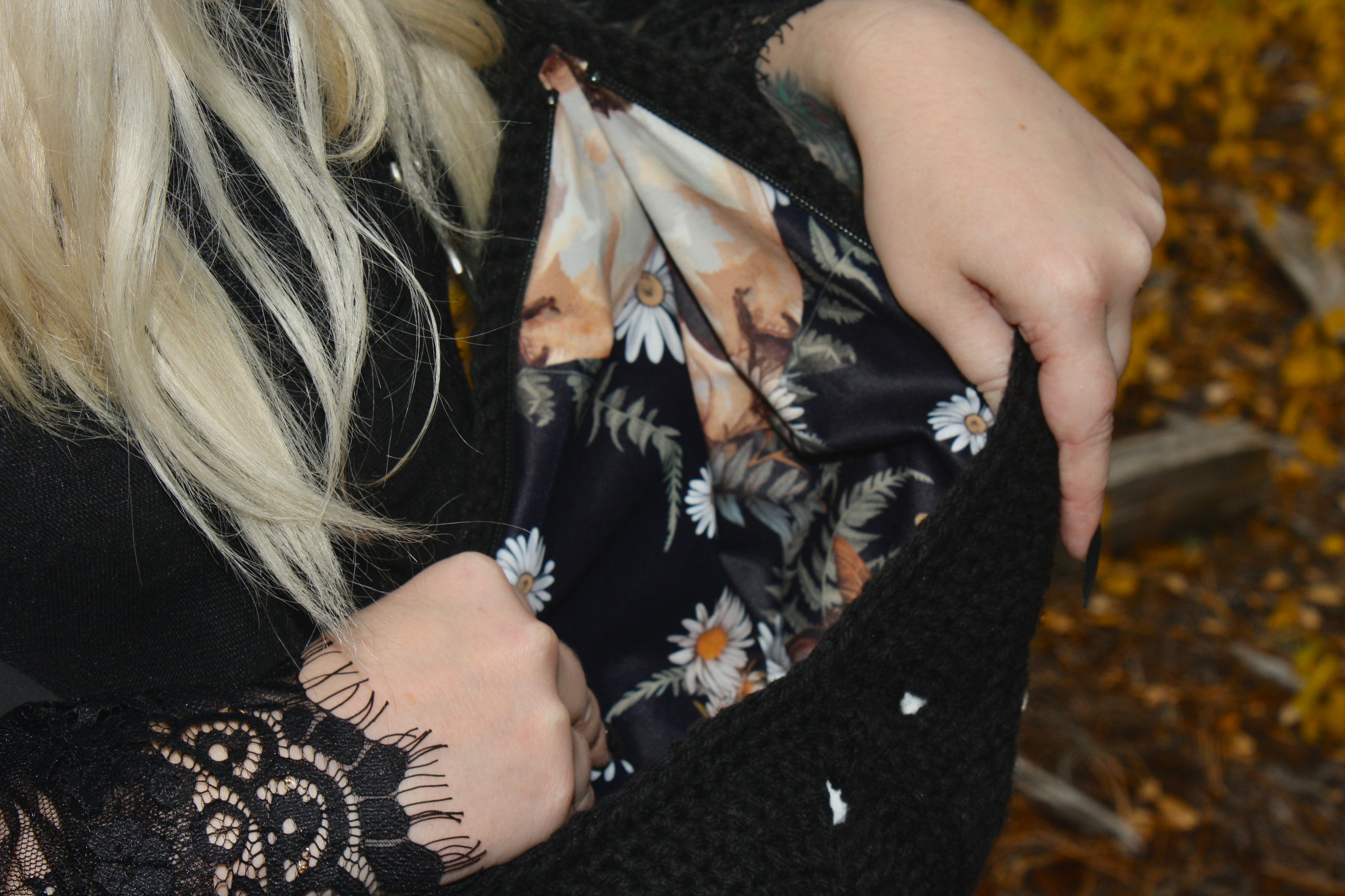 dark night crossbody bag